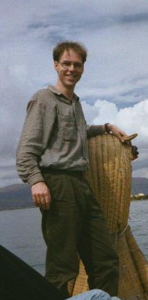 Me, on reed boat